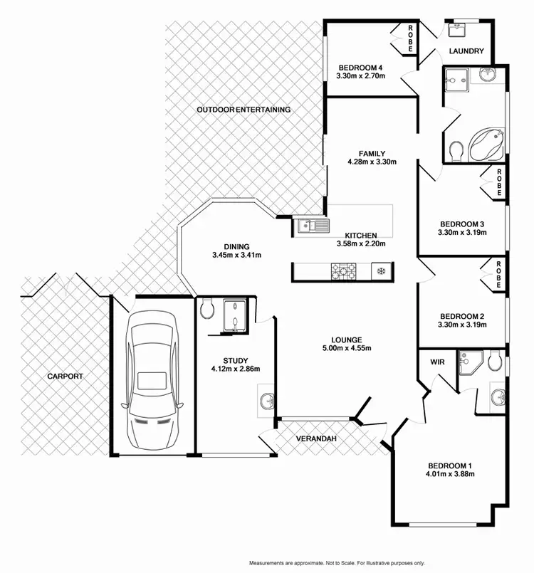 Floorplan of Homely house listing, 14 Lascelles Street, Cecil Hills NSW 2171