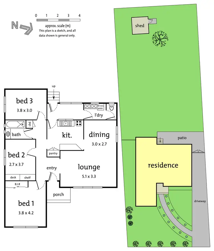 Floorplan of Homely house listing, 8 Alexander Street, Mitcham VIC 3132