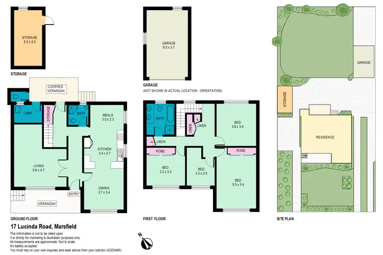 Floorplan of Homely house listing, 17 Lucinda Road, Marsfield NSW 2122