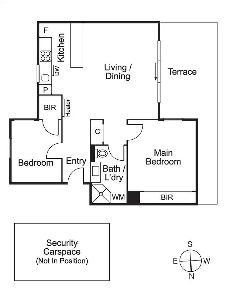 Floorplan of Homely apartment listing, 2/26 Wellington Street, St Kilda VIC 3182