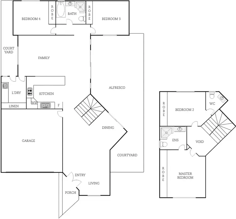 Floorplan of Homely house listing, 74 Patrick White  Circuit, Franklin ACT 2913