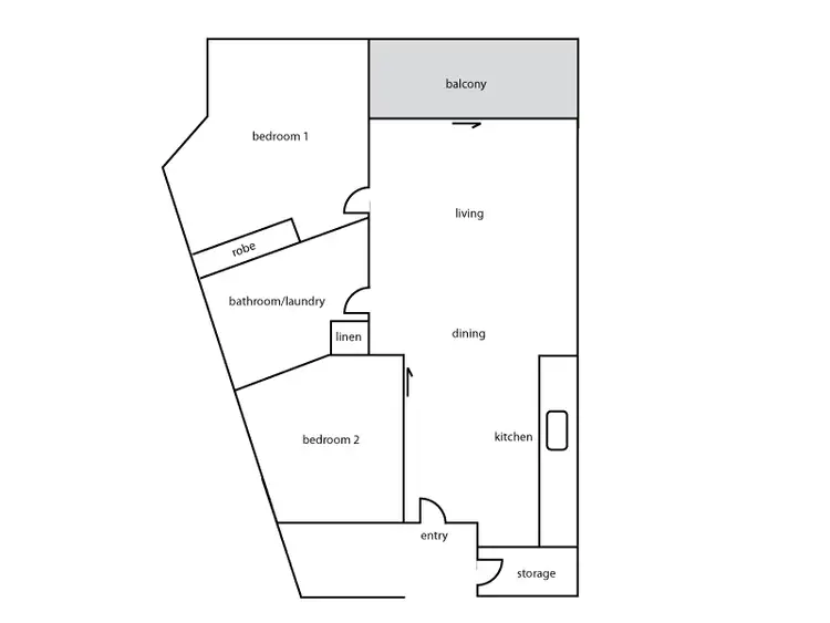 Floorplan of Homely house listing, 5/89 Great Ocean Road, Aireys Inlet VIC 3231