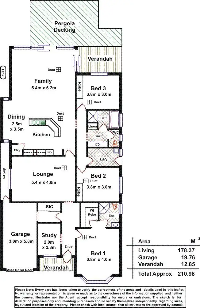 Floorplan of Homely house listing, 37 Wisteria Grove, Felixstow SA 5070