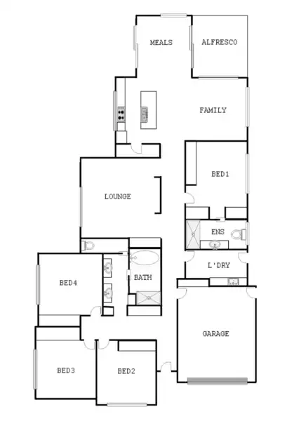 Floorplan of Homely house listing, 44 Mick Shann Terrace, Casey ACT 2913