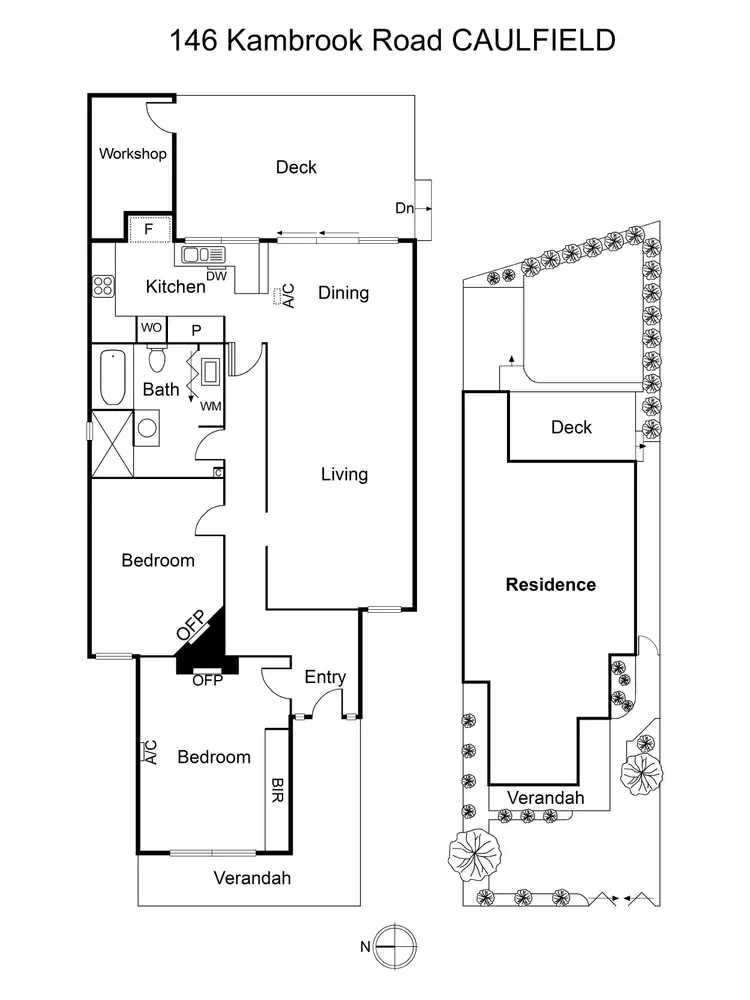 Floorplan of Homely house listing, 146 Kambrook Road, Caulfield VIC 3162