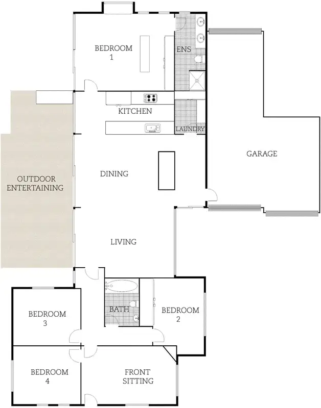 Floorplan of Homely house listing, 6 Bonney Street, Ainslie ACT 2602