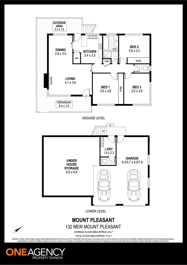 Floorplan of Homely house listing, 132 New Mount Pleasant Road, Mount Pleasant NSW 2519