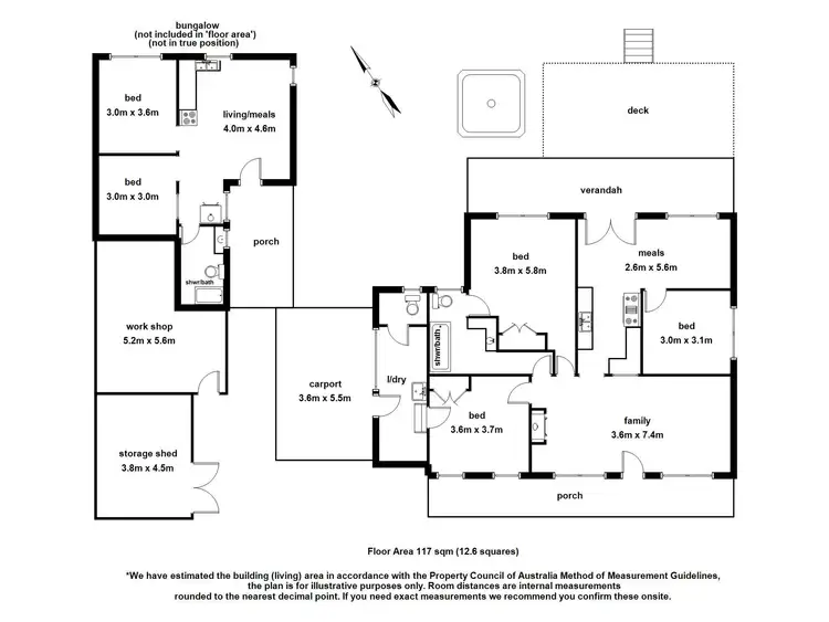Floorplan of Homely house listing, 1 Britannia Creek Road, Wesburn VIC 3799