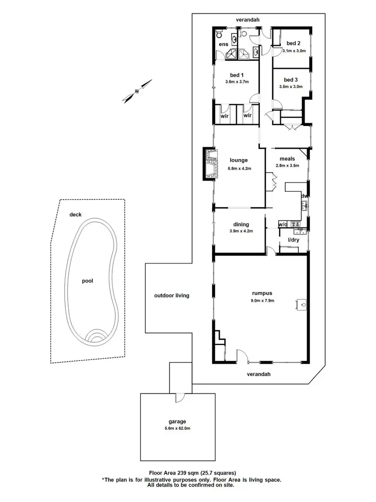Floorplan of Homely house listing, 25 Glenara Road, Hoddles Creek VIC 3139