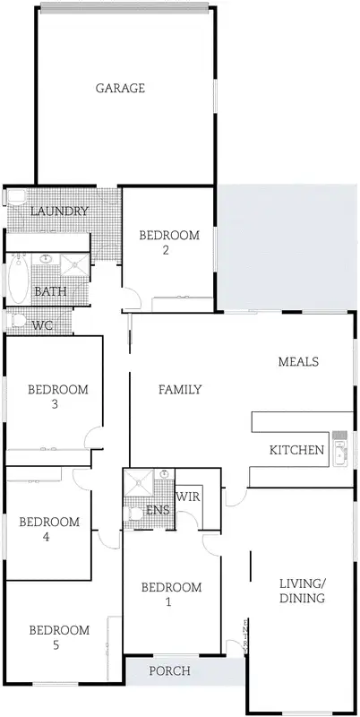 Floorplan of Homely house listing, Address available on request