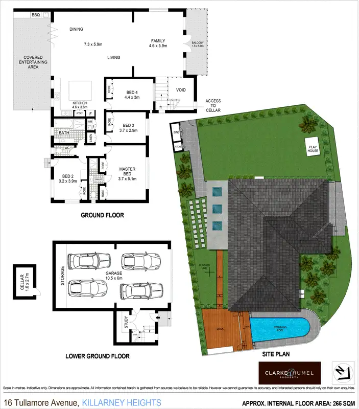 Floorplan of Homely house listing, 16 Tullamore Avenue, Killarney Heights NSW 2087