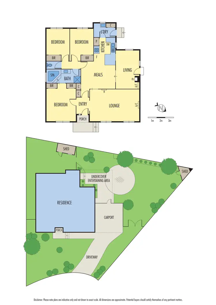 Floorplan of Homely house listing, 5 Moore Court, Bundoora VIC 3083