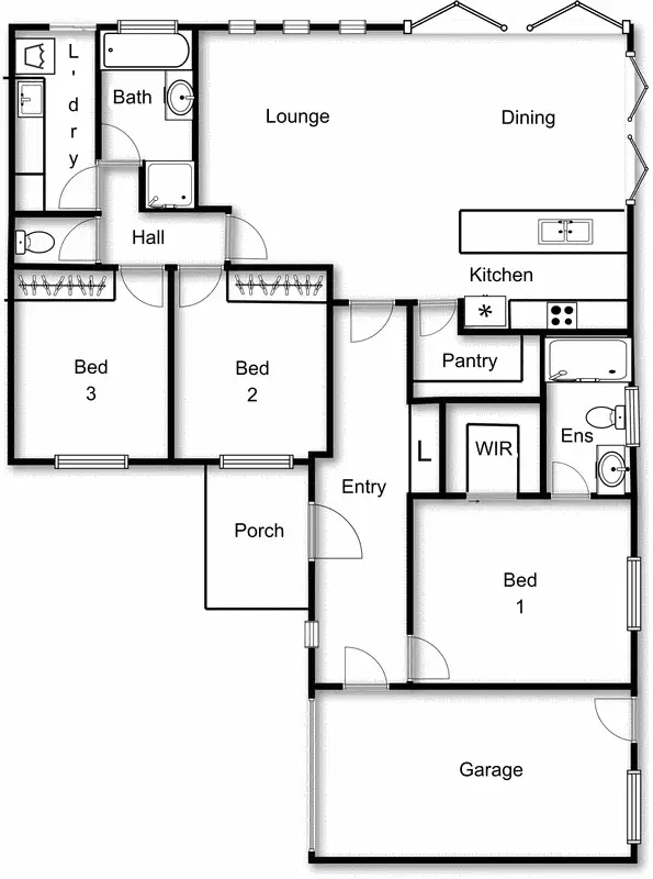 Floorplan of Homely house listing, 8B Nugent Close, Jerrabomberra NSW 2619