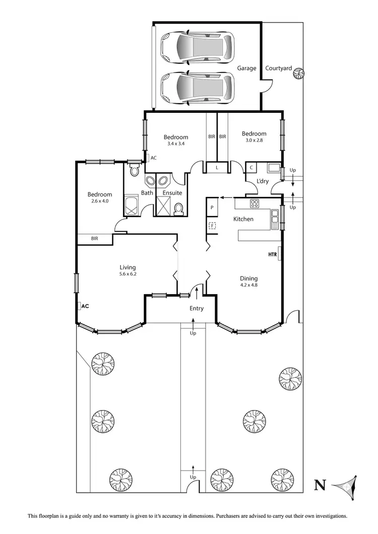 Floorplan of Homely townhouse listing, 5A Billson Street, Brighton East VIC 3187
