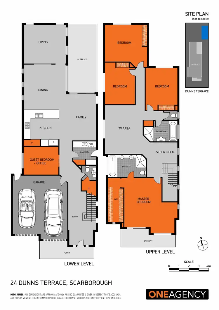 Floorplan of Homely house listing, 24 Dunns Terrace, Scarborough QLD 4020