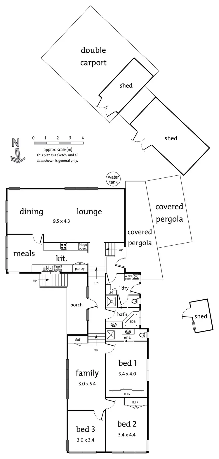Floorplan of Homely house listing, 1 Summit Crescent, Ringwood North VIC 3134
