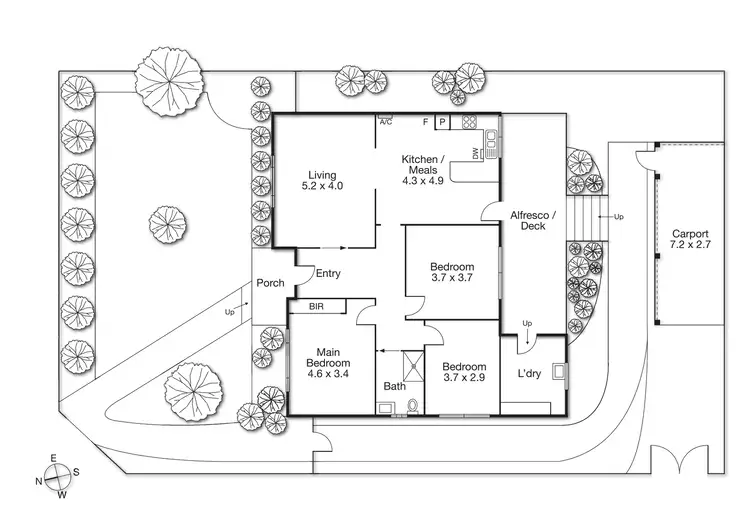 Floorplan of Homely house listing, 37 Vermont Parade, Greensborough VIC 3088