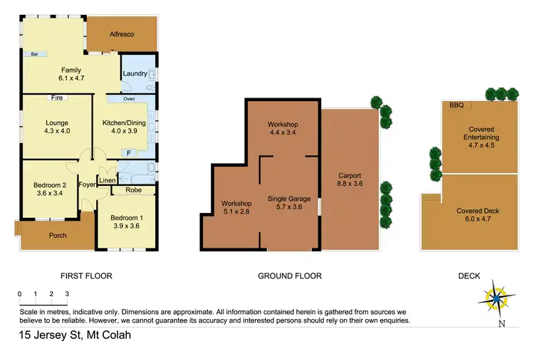 Floorplan of Homely house listing, 15 Jersey Street, Mount Colah NSW 2079