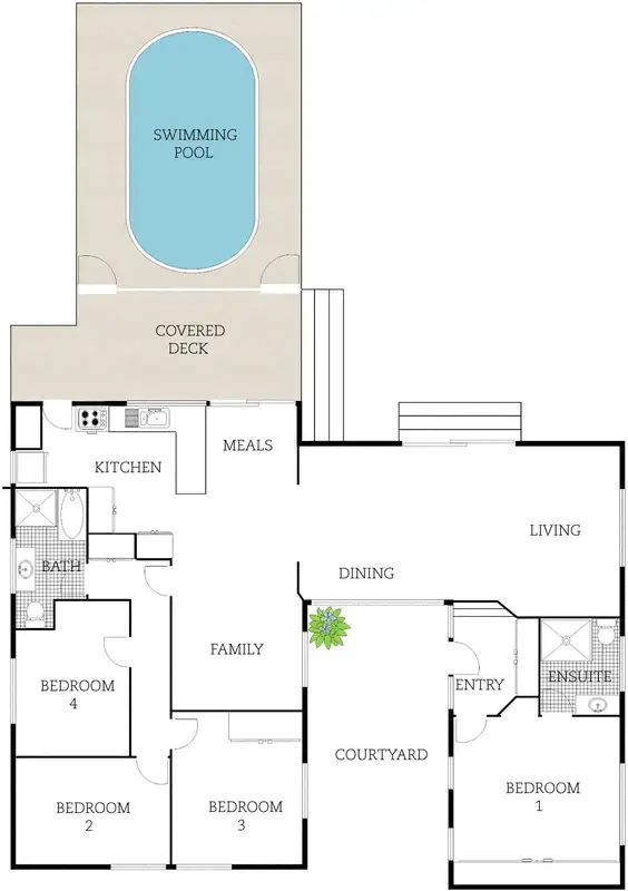 Floorplan of Homely house listing, 101 Atherton Street, Downer ACT 2602