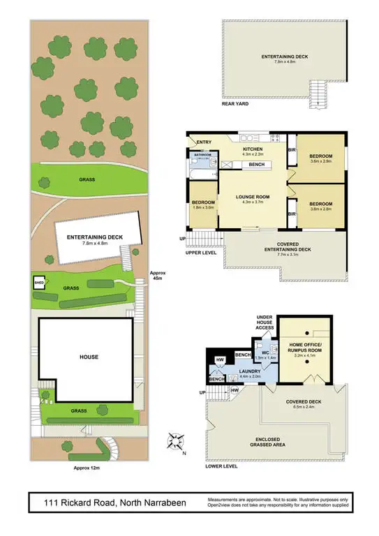 Floorplan of Homely house listing, 111 Rickard Road, North Narrabeen NSW 2101