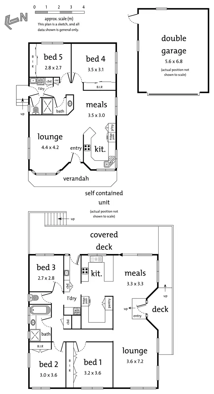 Floorplan of Homely house listing, 44 Patrick Avenue, Croydon North VIC 3136