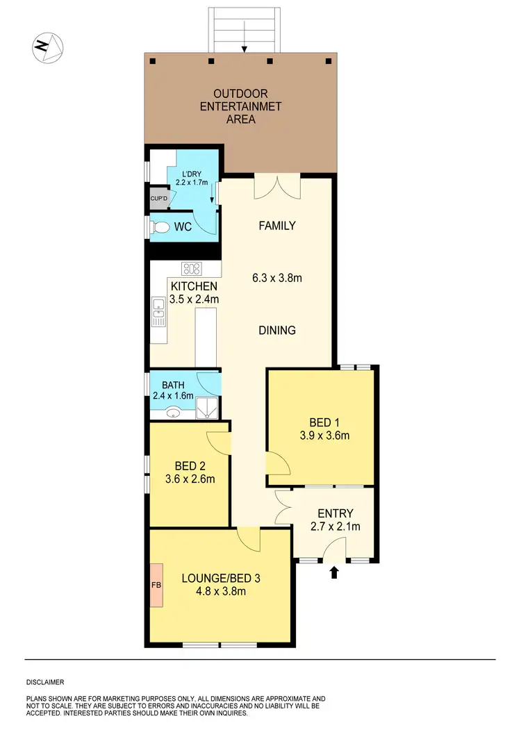 Floorplan of Homely house listing, 304A Windermere Street, Ballarat Central VIC 3350