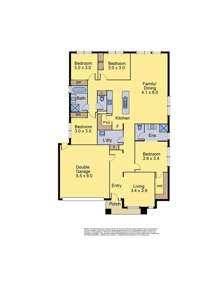 Floorplan of Homely house listing, 8 Eternity Street, Mernda VIC 3754