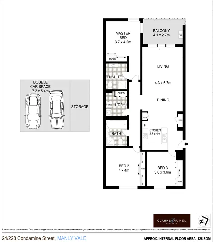 Floorplan of Homely apartment listing, 24/228 Condamine Street, Manly Vale NSW 2093