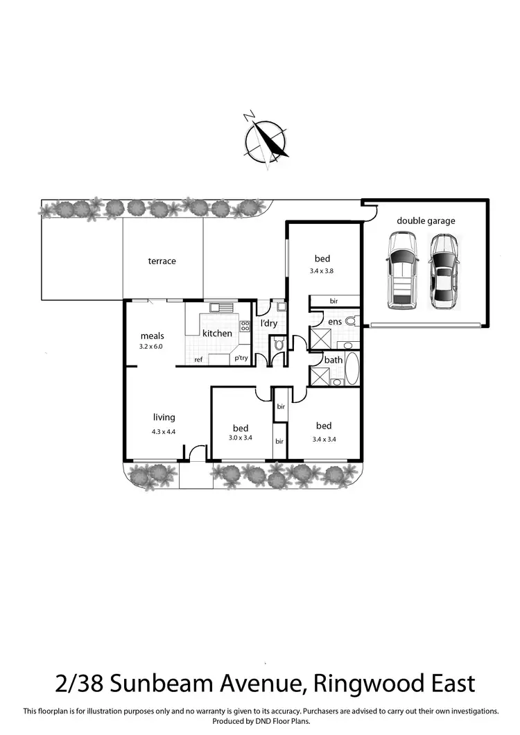Floorplan of Homely house listing, 2/38 Sunbeam Avenue, Ringwood East VIC 3135
