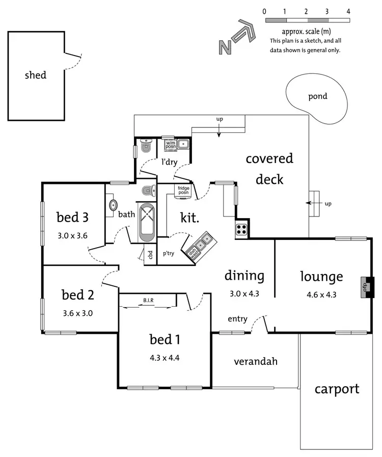 Floorplan of Homely house listing, 103 Mt Dandenong Road, Ringwood East VIC 3135