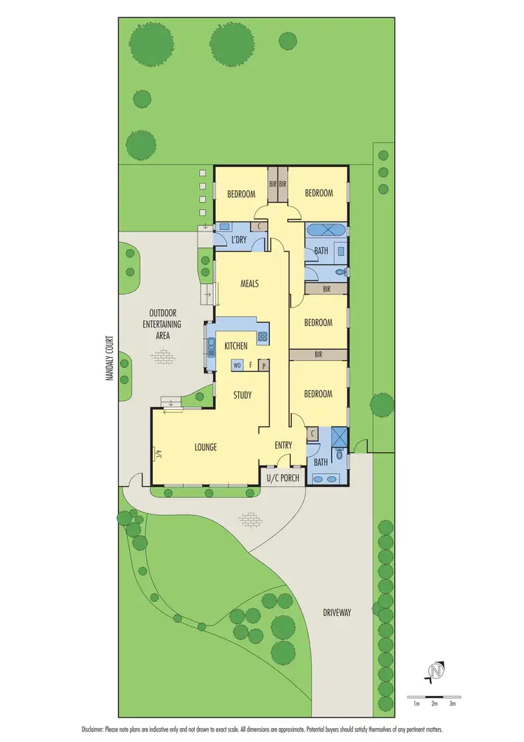 Floorplan of Homely house listing, 123 Plenty River Drive, Greensborough VIC 3088