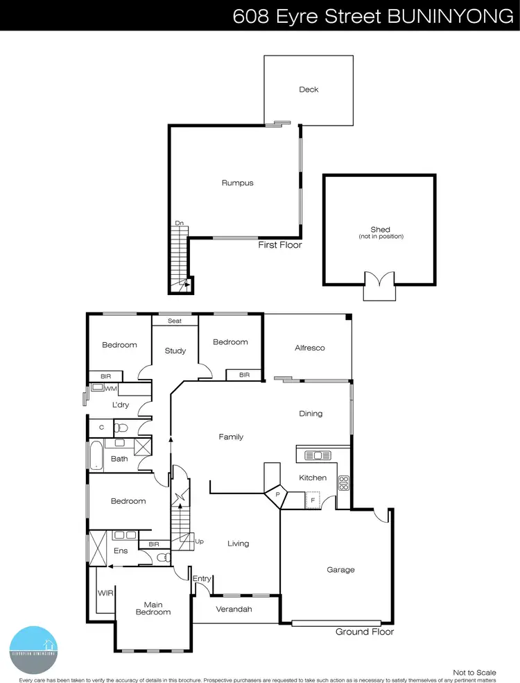 Floorplan of Homely house listing, 608 Eyre Street, Buninyong VIC 3357