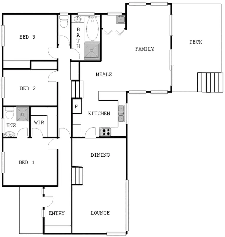 Floorplan of Homely house listing, 100 Copland Drive, Evatt ACT 2617