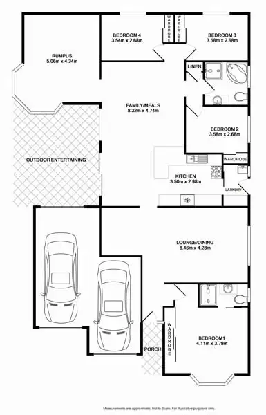 Floorplan of Homely house listing, 8 Rasp Close, West Hoxton NSW 2171