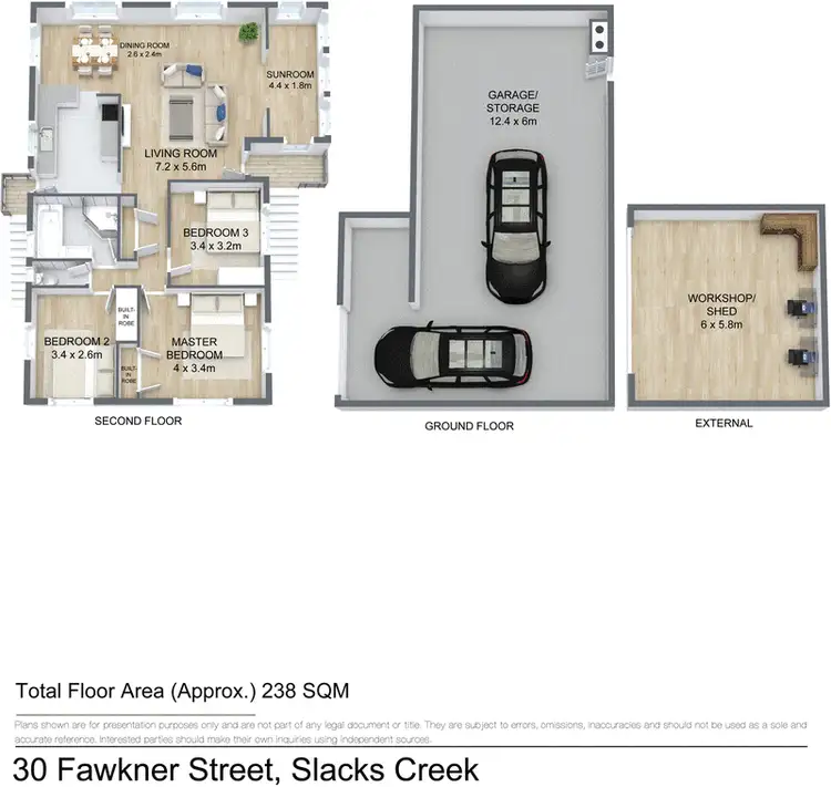 Floorplan of Homely house listing, 30 Fawkner Street, Slacks Creek QLD 4127