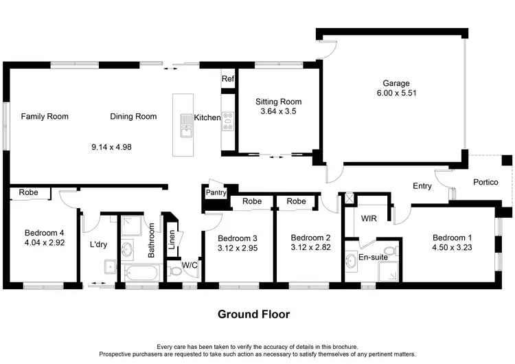 Floorplan of Homely house listing, 8 Moneill Close, Brown Hill VIC 3350