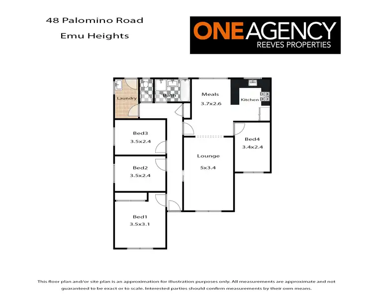 Floorplan of Homely house listing, 48 Palomino Road, Emu Heights NSW 2750