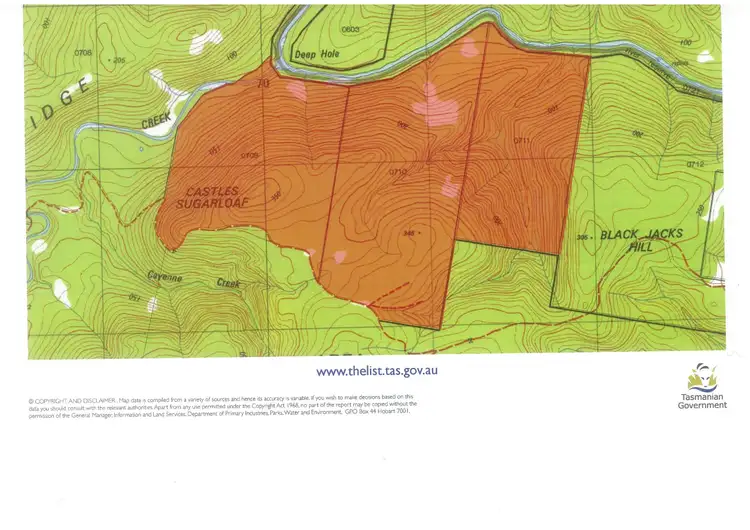 Floorplan of Homely rural property listing, 0 Swanston Road, Little Swanport TAS 7190