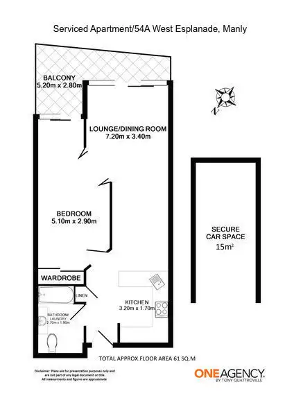 Floorplan of Homely apartment listing, Address available on request, Manly NSW 2095