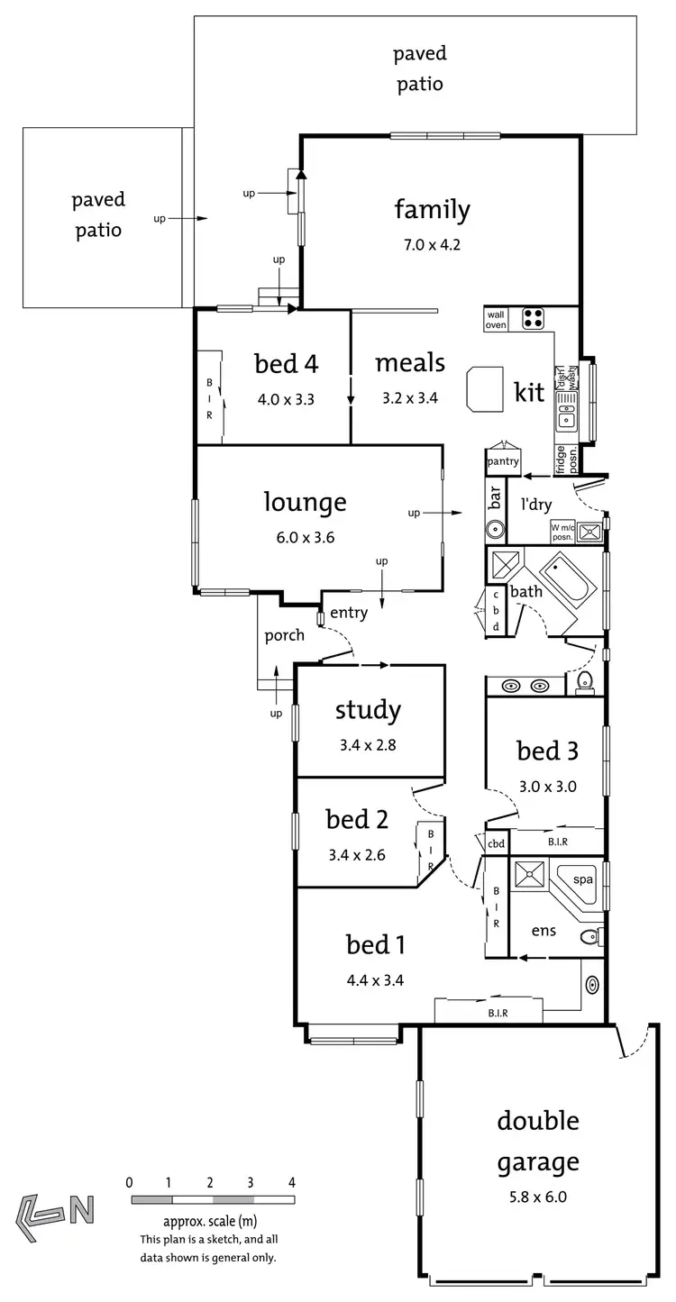 Floorplan of Homely house listing, 10 Carbine Street, Donvale VIC 3111
