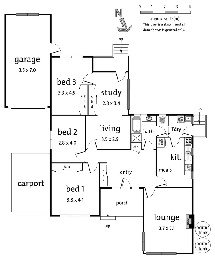 Floorplan of Homely house listing, 2 Lynne Street, Donvale VIC 3111