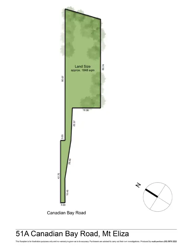 Floorplan of Homely land listing, 49 Canadian Bay Road, Mount Eliza VIC 3930