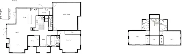 Floorplan of Homely house listing, 1/10 Hutchins Street, Yarralumla ACT 2600
