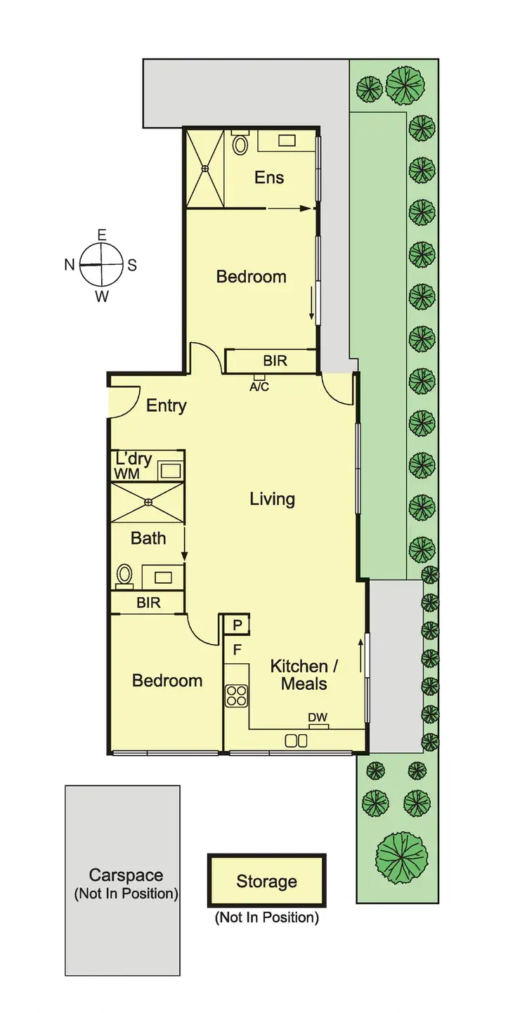 Floorplan of Homely apartment listing, 2/466 Kooyong Road, Caulfield South VIC 3162