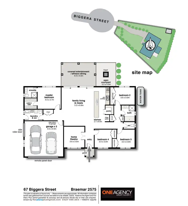 Floorplan of Homely house listing, 67 Biggera Street, Mittagong NSW 2575