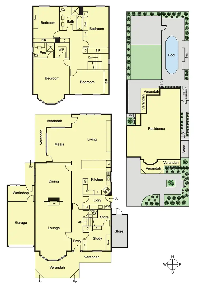Floorplan of Homely house listing, 54 Ludbrook Avenue, Caulfield South VIC 3162
