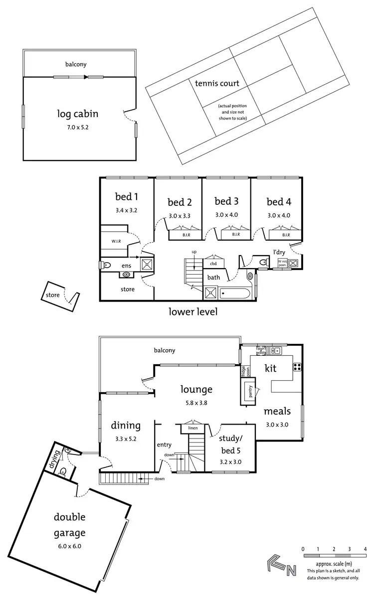 Floorplan of Homely house listing, 58 Richardson Road, Croydon North VIC 3136