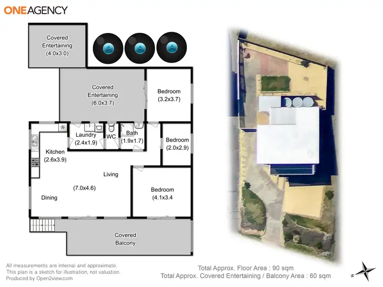 Floorplan of Homely house listing, 5 Spitfarm Road, Opossum Bay TAS 7023