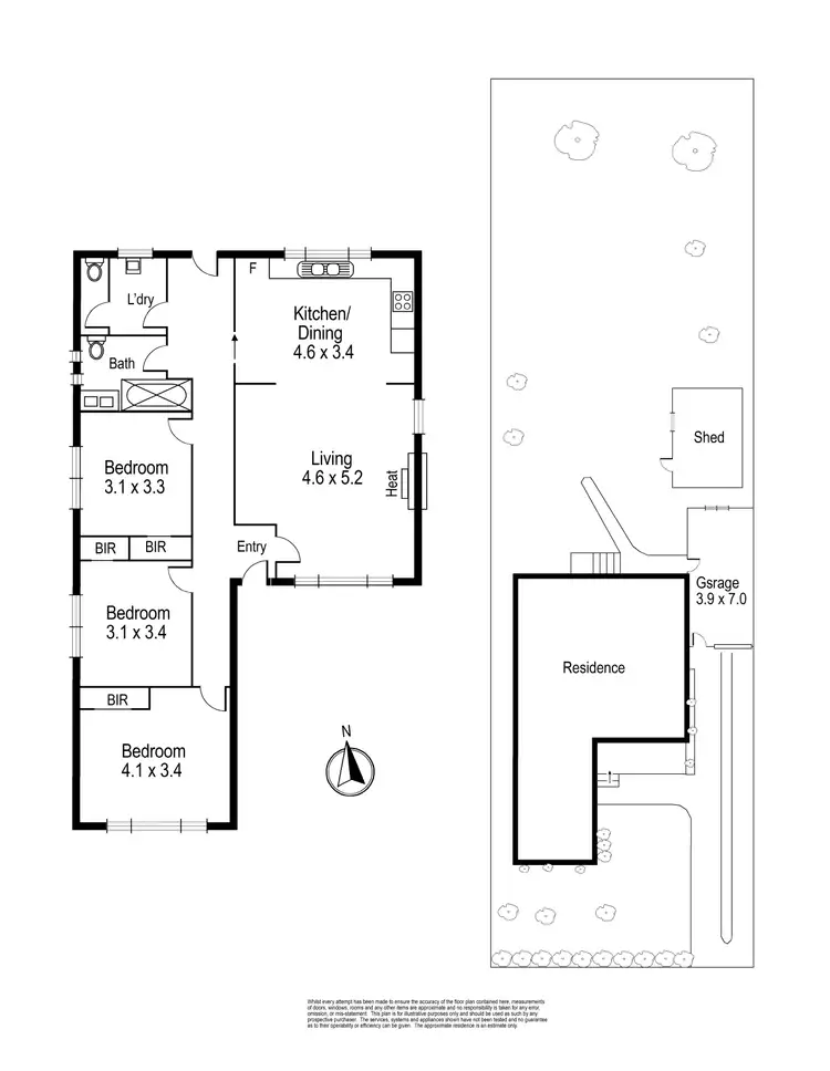 Floorplan of Homely house listing, 56 McMahon Road, Reservoir VIC 3073