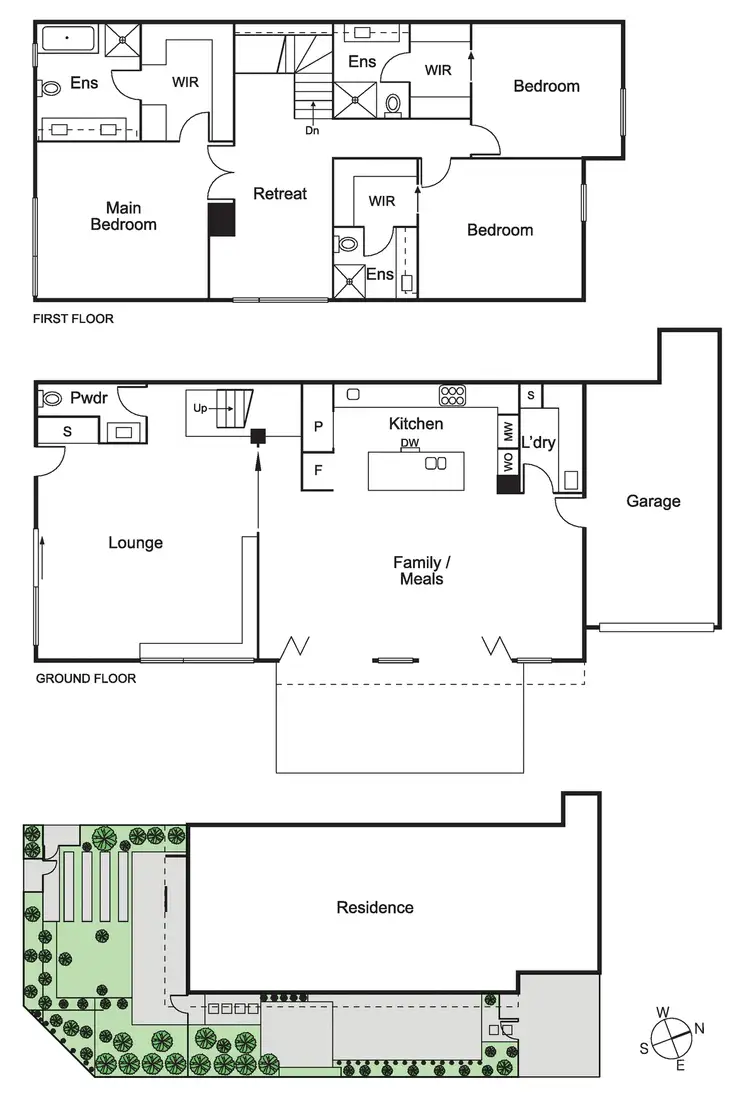 Floorplan of Homely house listing, 24B Bealiba Road, Caulfield South VIC 3162
